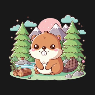 Cute Beaver T-Shirt