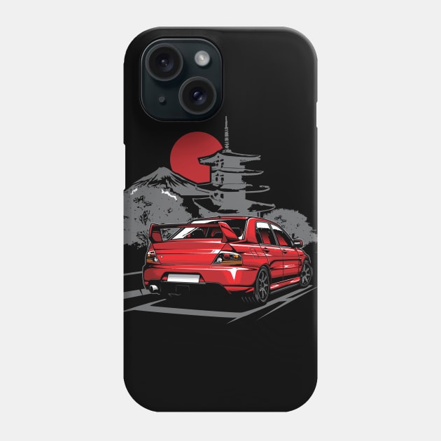 Mitsubishi Evolution Phone Case by JDMAPEX