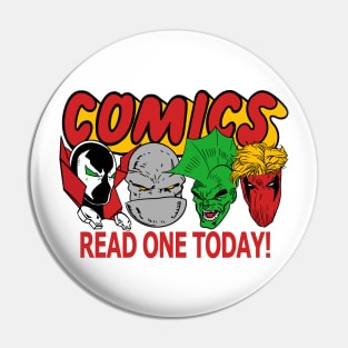 Comics Read One Today (Class of 1992 Edit.) Pin