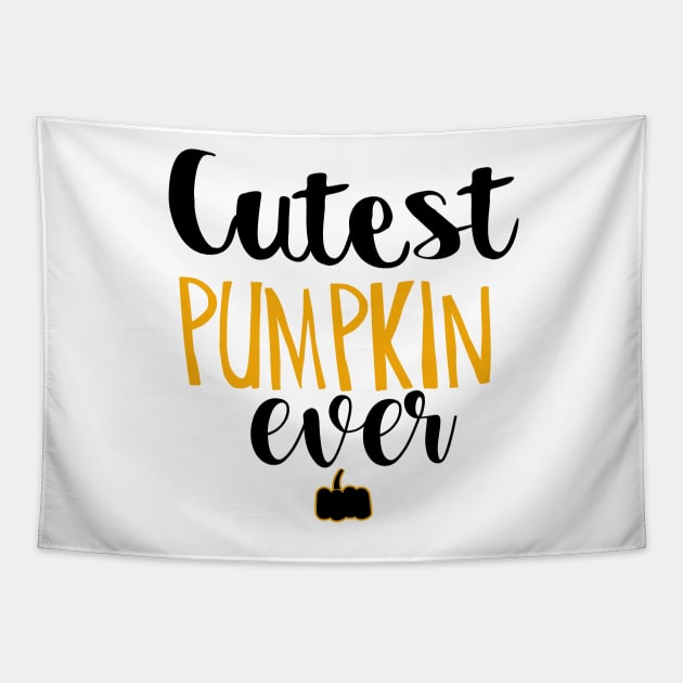 Cutest Pumpkin Ever Tapestry by JakeRhodes