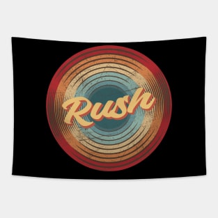 rush vintage circle Tapestry