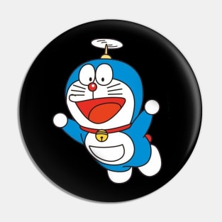 doraemon fly Pin