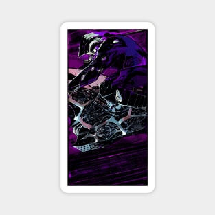 The Chariot (Cyberpunk Tarot) Magnet