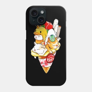 Icecream cone Cat Phone Case