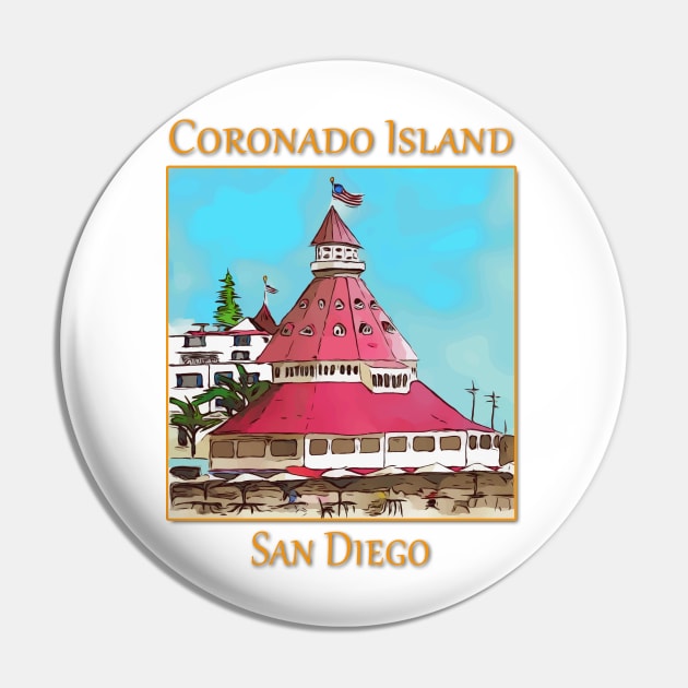 Coronado Island, San Diego California Pin by WelshDesigns