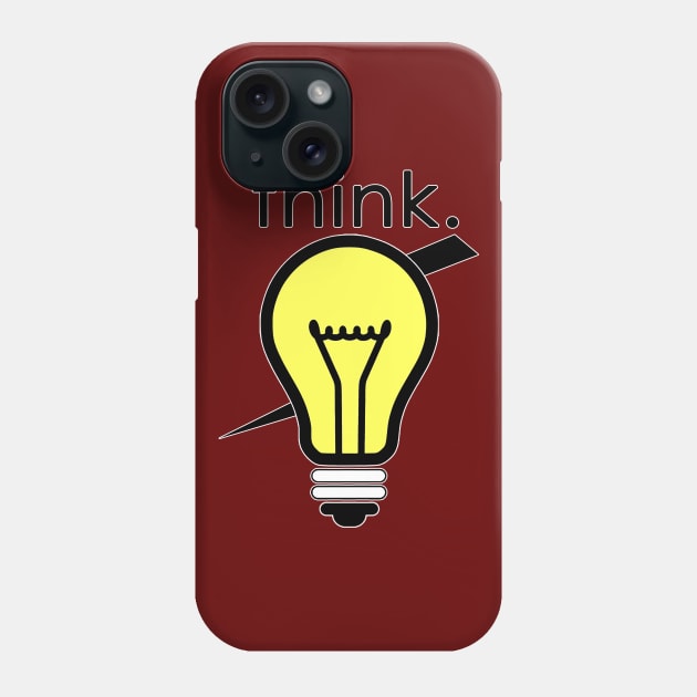 Think Deep. Phone Case by tdedace