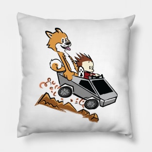 Doge Car Driver Pillow