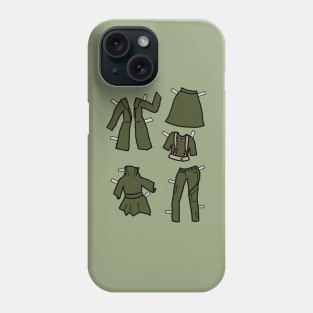 Survivalist Paper Dolls Phone Case