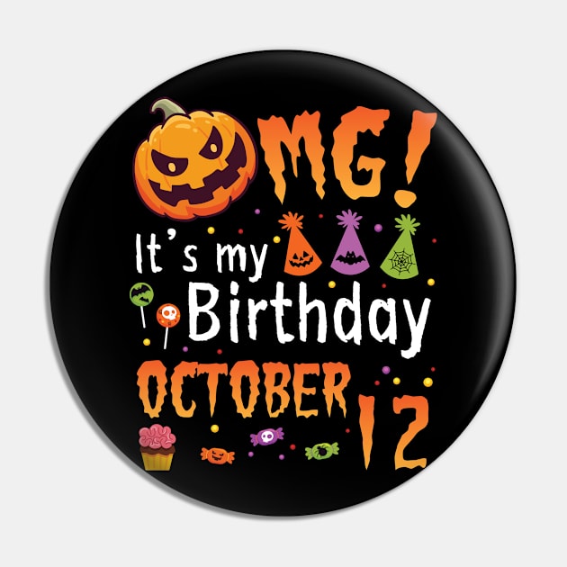 Happy To Me You Grandpa Nana Dad Mommy Son Daughter OMG It's My Birthday On October 12 Pin by DainaMotteut