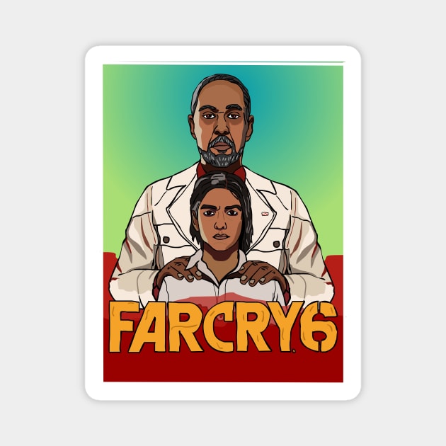 Far Cry 6. Father and son Magnet by d1a2n3i4l5