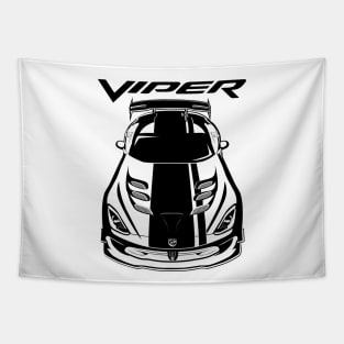 Dodge Viper ACR 5th generation - Black Stripes Tapestry