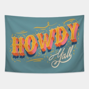 Howdy Yall Tapestry