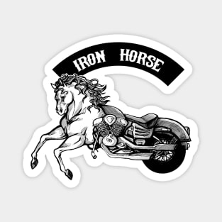 Iron Horse Magnet