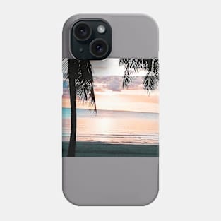 Sea side sunset Phone Case