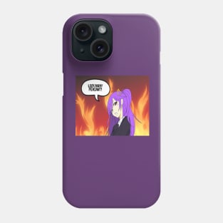 Look Away Peasant Phone Case