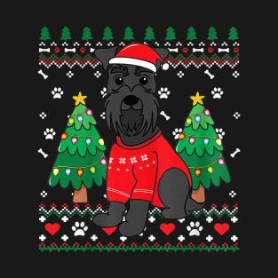 Kerry Blue Terrier Christmas Ornament Tree Xmas T-Shirt