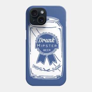 Drunk Hipster Beer Phone Case