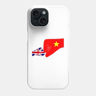 UK & Vietnam Baby Fist Bump Patriot Flag Series Phone Case