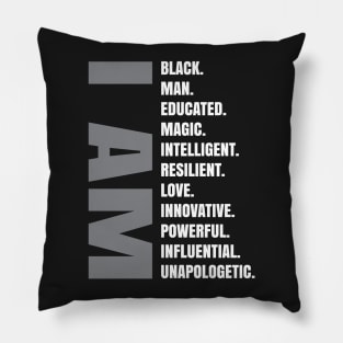 I Am | Black Man Pillow