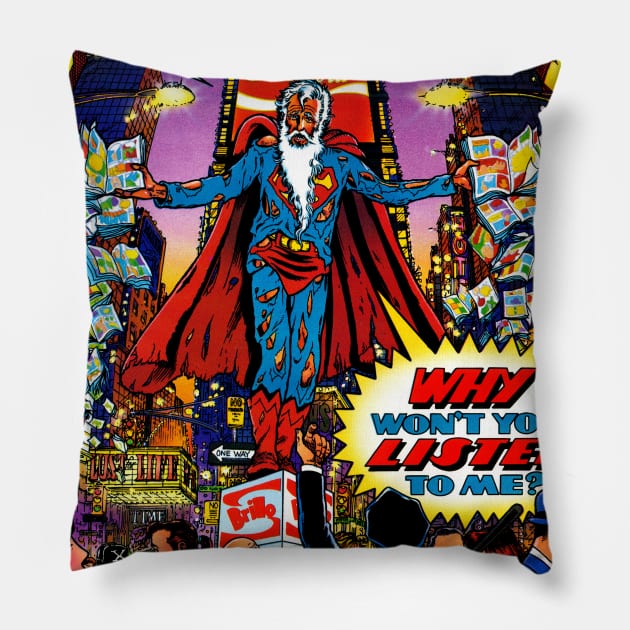 COMIC BOOKS Pillow by ArlenSchumer