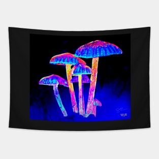 Mushroom Glow Tapestry