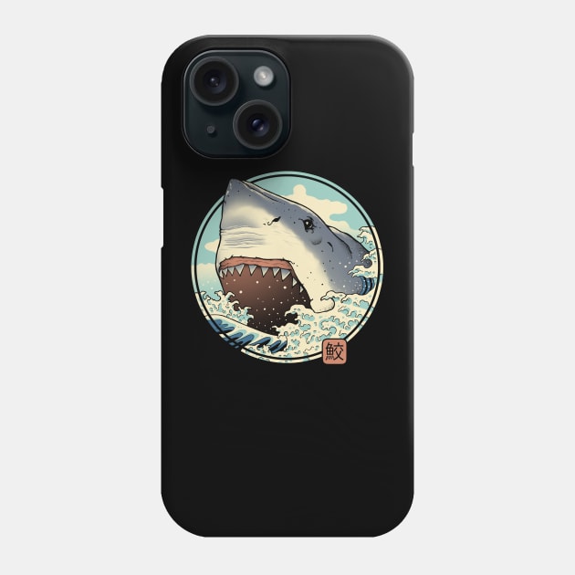 Shark Attack! Phone Case by Vincent Trinidad Art