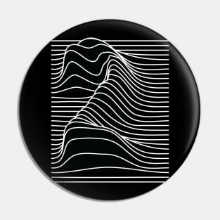 number 2 wavy lines Pin