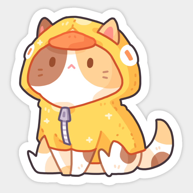 Duck Onesie - Cat - Sticker | TeePublic Duck Onesie - Cat - Sticker | TeePublic