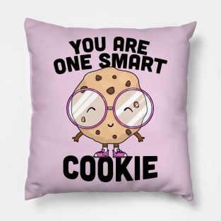 You Are One Smart Cookie | Cute Report Card or Graduation Celebration Pillow