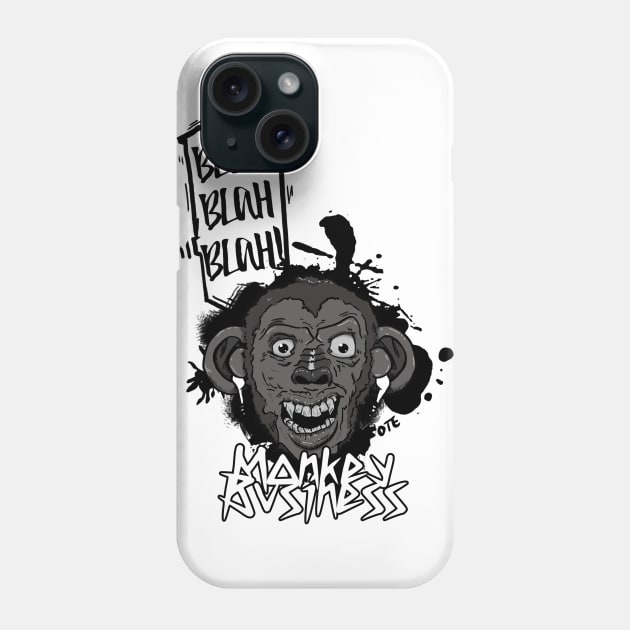 OTE Monkey Business Phone Case by OwnTheElementsClothing