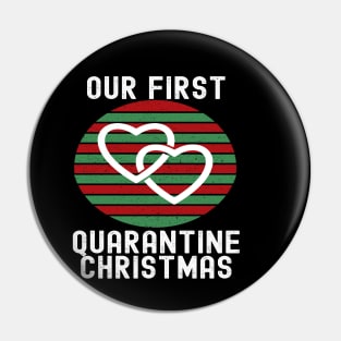 Our First Quarantine Matching Couples Christmas Xmas Pin