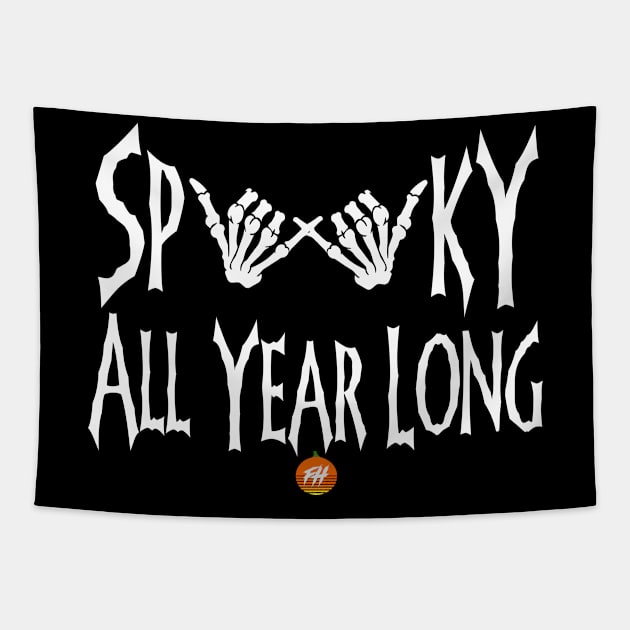 Spooky All Year Long Tapestry by The Fall Horsemen