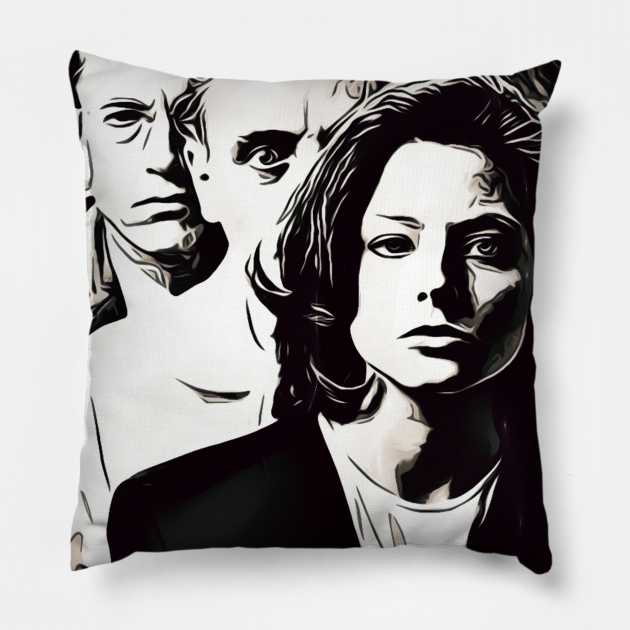 clarice tv show Pillow by namibob