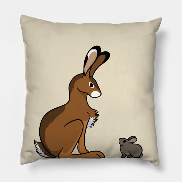 Small & Tall Pillow by DeguArts