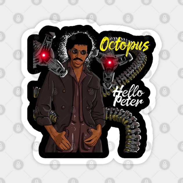 Octopus Hello Peter Magnet by MarianoSan