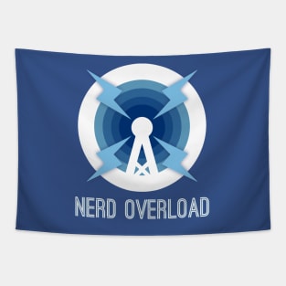 Nerd Overload - Old Logo Tapestry