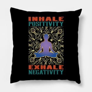 Inhale Exhale Meditation and Yoga Pillow