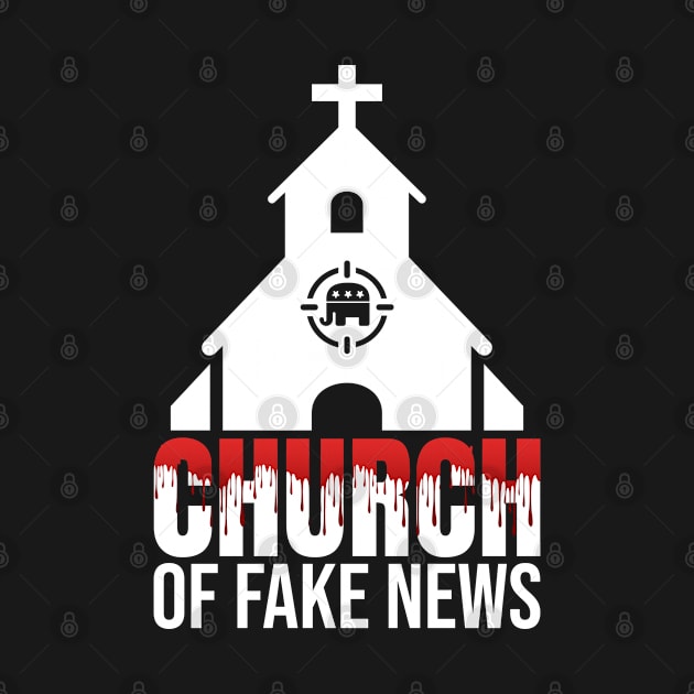 President Church of Fake News President Video by sheepmerch