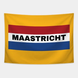 Maastricht City in Dutch Flag Tapestry