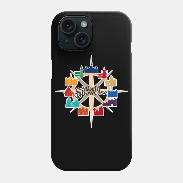 World Showcase Phone Case by Lunamis