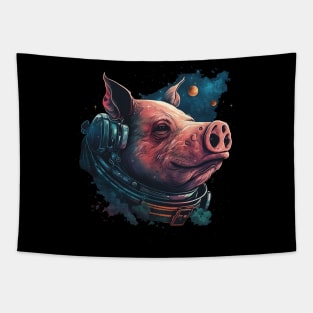 space pig Tapestry