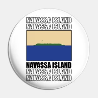 Flag of Navassa Island Pin