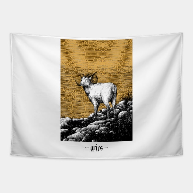 aries Tapestry by ROCKHOPPER