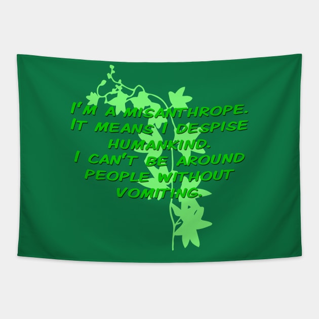 Go Green Tapestry by OCDVampire