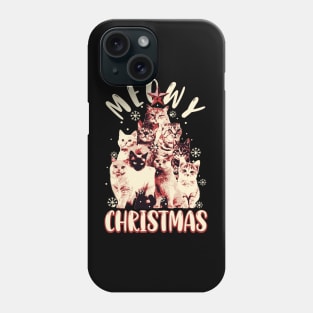 Meowy Christmas Phone Case