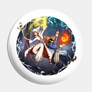 Mage battle Pin