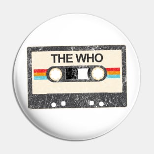 kurniamarga vintage cassette tape The Who Pin