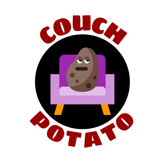 Couch Potato | Procrastinator Pun by Allthingspunny