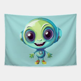 Cute Alien Tapestry