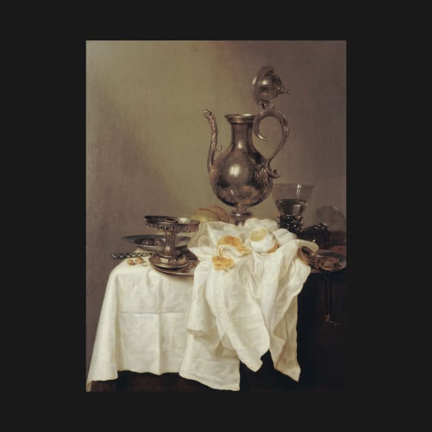 Nature Morte a l'aiguiere by Willem Claeszoon Heda by Classic Art Stall